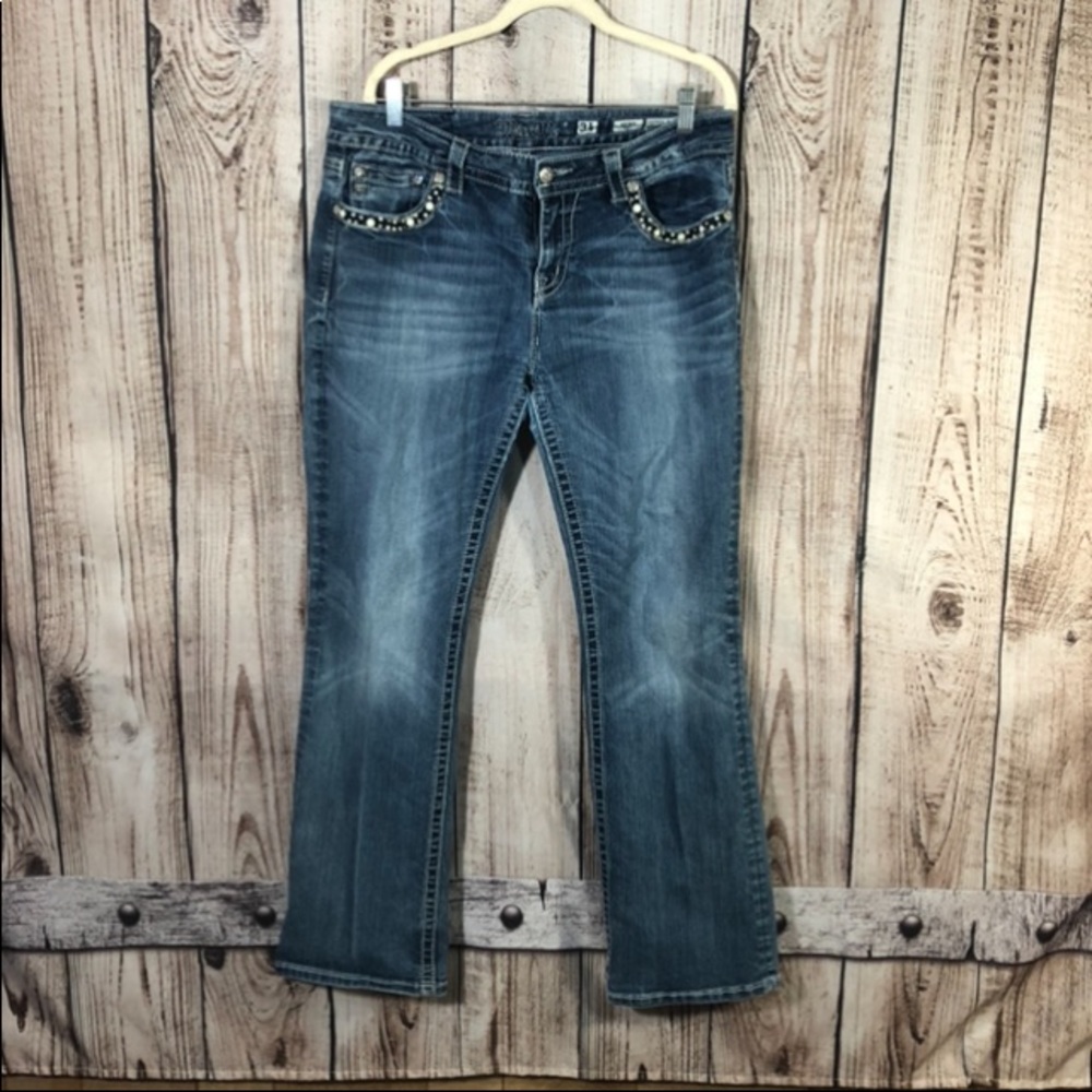 Miss Me Embellished Midrise Boy Jeans